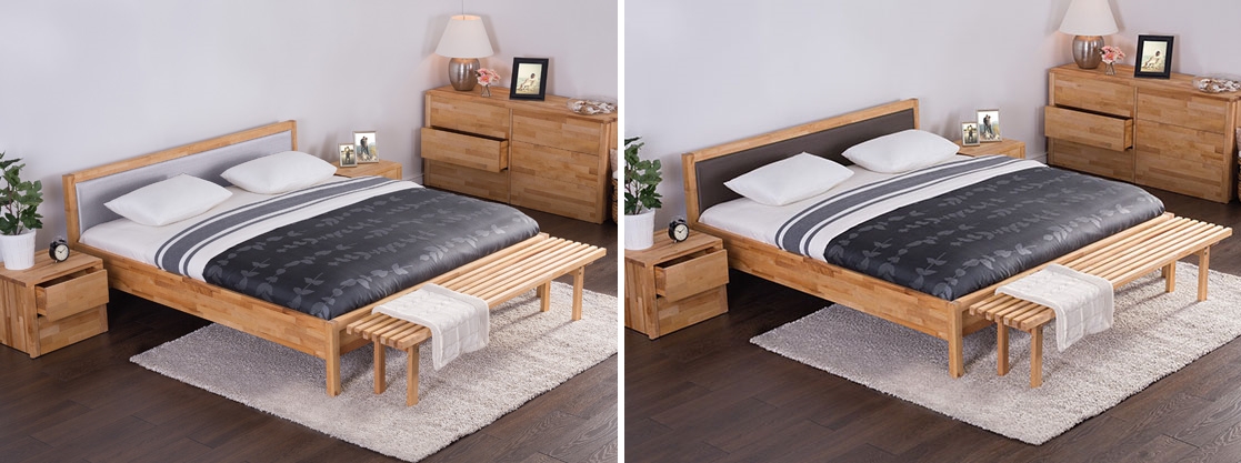 Massivholz Bett Massives Holzbett Costa Rica 180x200 Cm Mit Lattenrahmen Schlafzimmer Gunstig Rakuten