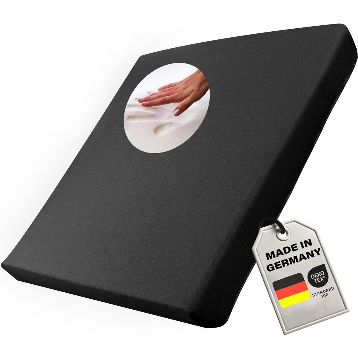 Gel Sitzkissen Auto - Atmungsaktives Sitzkissen Mit Mesh Für Büro, Auto & Zuhause