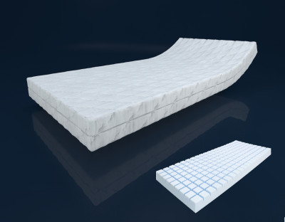 Greaton Matratzenauflage Aus Noppenschaum, 5,1 Cm Dick – Atmungsaktiv & Druckentlastend | Für Besseren Schlaf & Weniger Rückenschmerzen